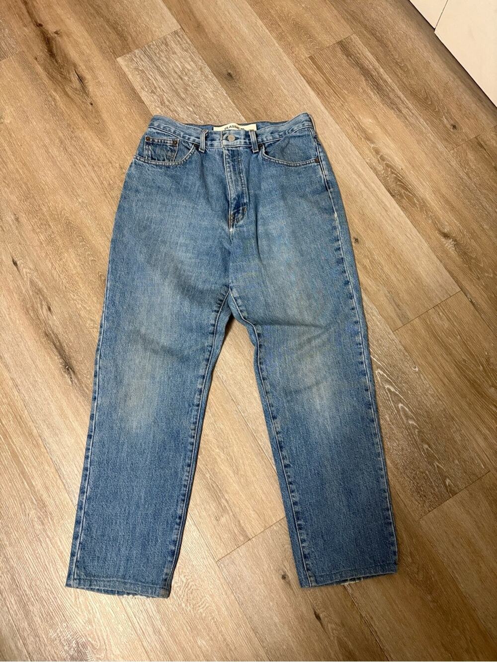 GAP Classic Woman's Light Blue Straight  Jeans Size 12R